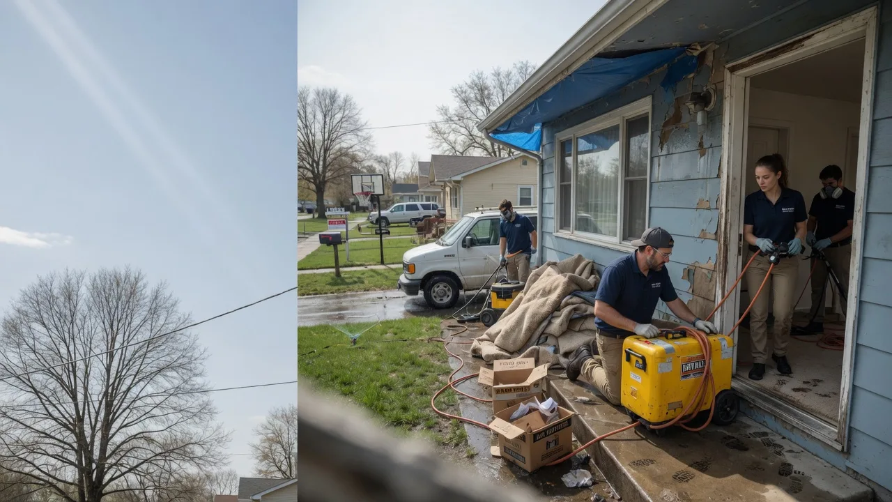 Basement Flood Cleanup in Napoleon, IN near me